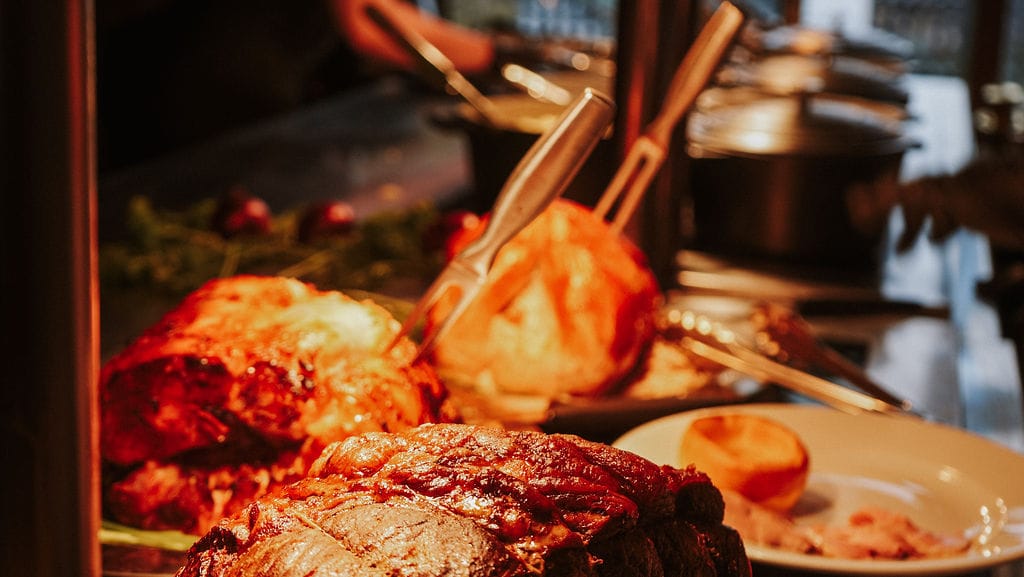 Sunday carvery at The Country Manor